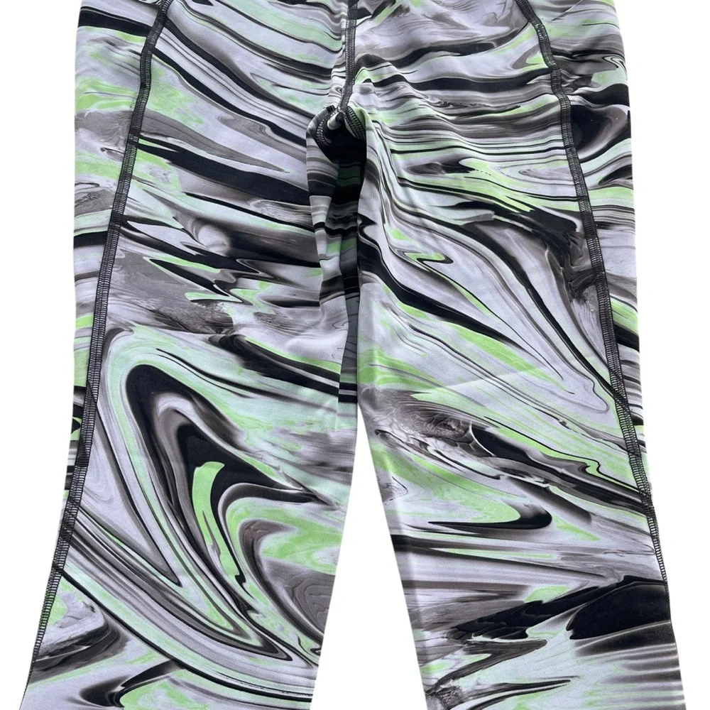 Lululemon Womens 4 Paint Glide Warp Multi Swift Speed High Rise Tight 28